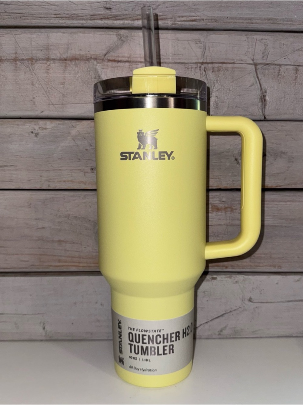 Stanley 40oz Quencher Tumbler - Lemonade Yellow - 2025 NWT Target Exclusive